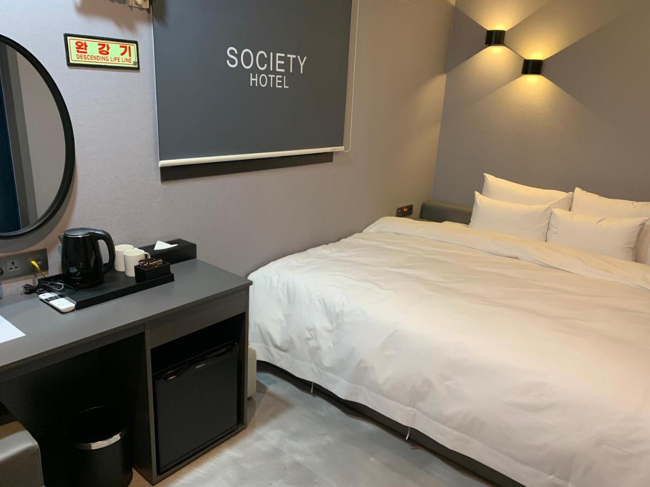 Hotel Society Haeundae Busan Bagian luar foto