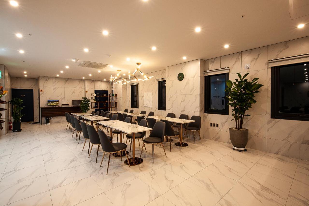 Hotel Society Haeundae Busan Bagian luar foto